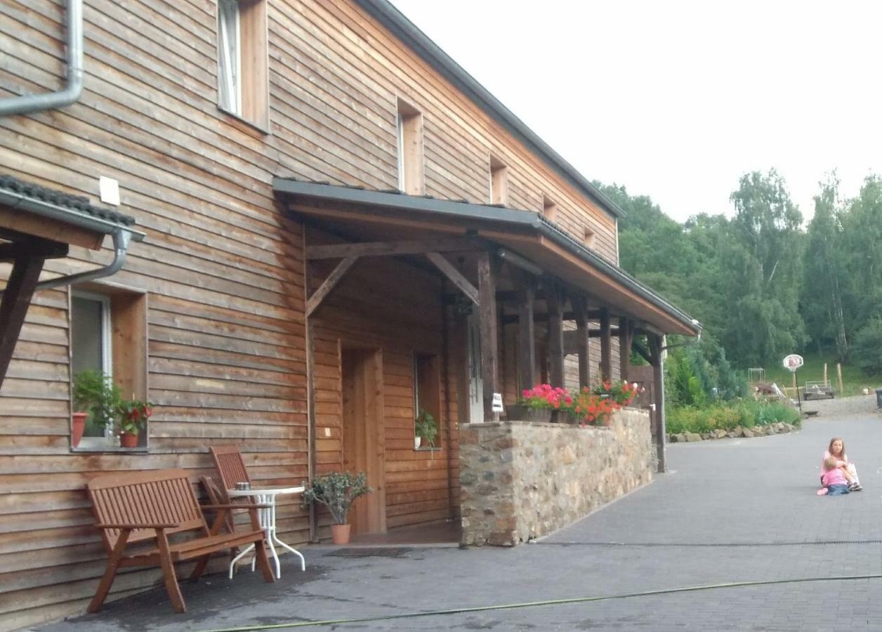 Zimmervermietung Am Holzberg Thallwitz Exterior foto